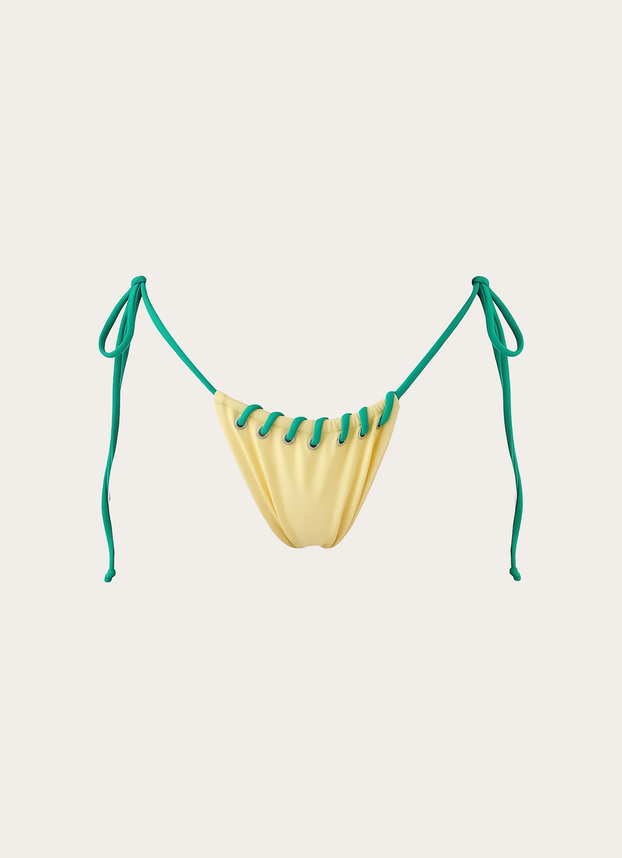 Alvana Bikini Bottoms - Bright Lemon - Image 2