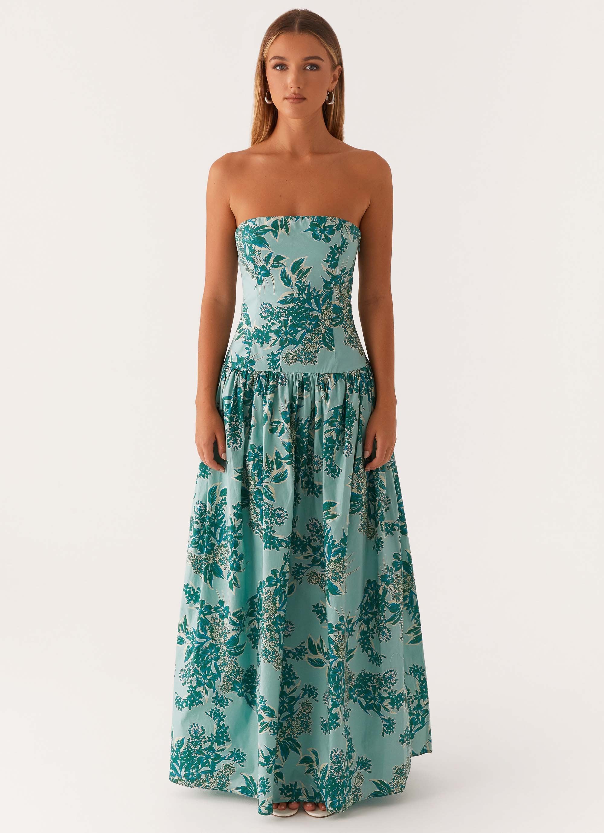 Andorra Maxi Dress - Cloud Nine Floral - Image 2