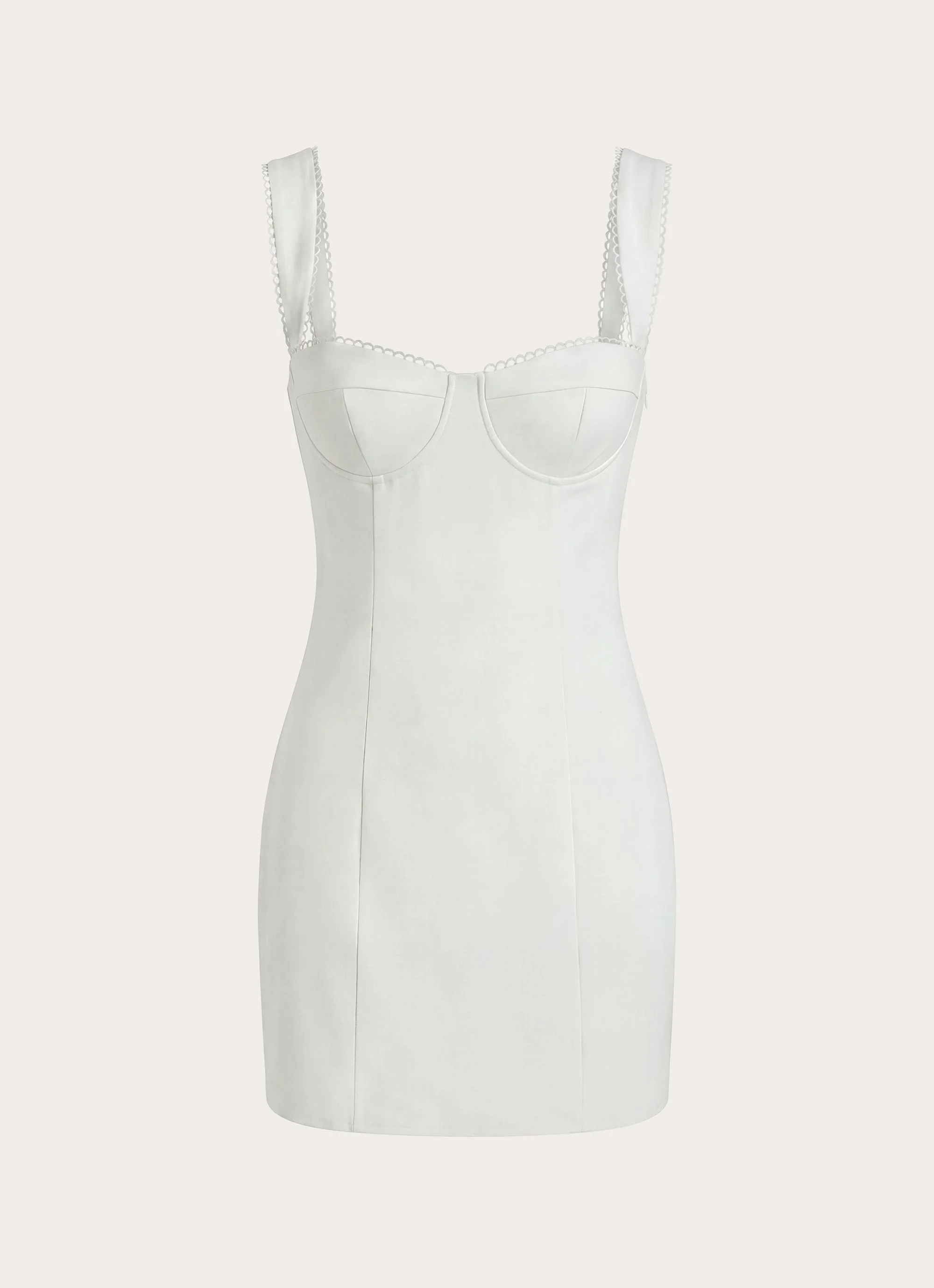 Christopha Mini Dress - White - Image 2