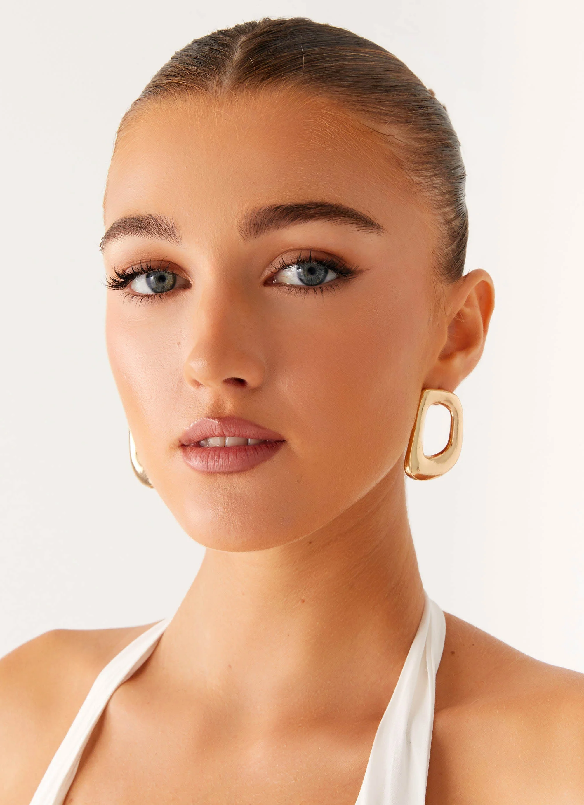 Deven Earrings - Gold - Image 2