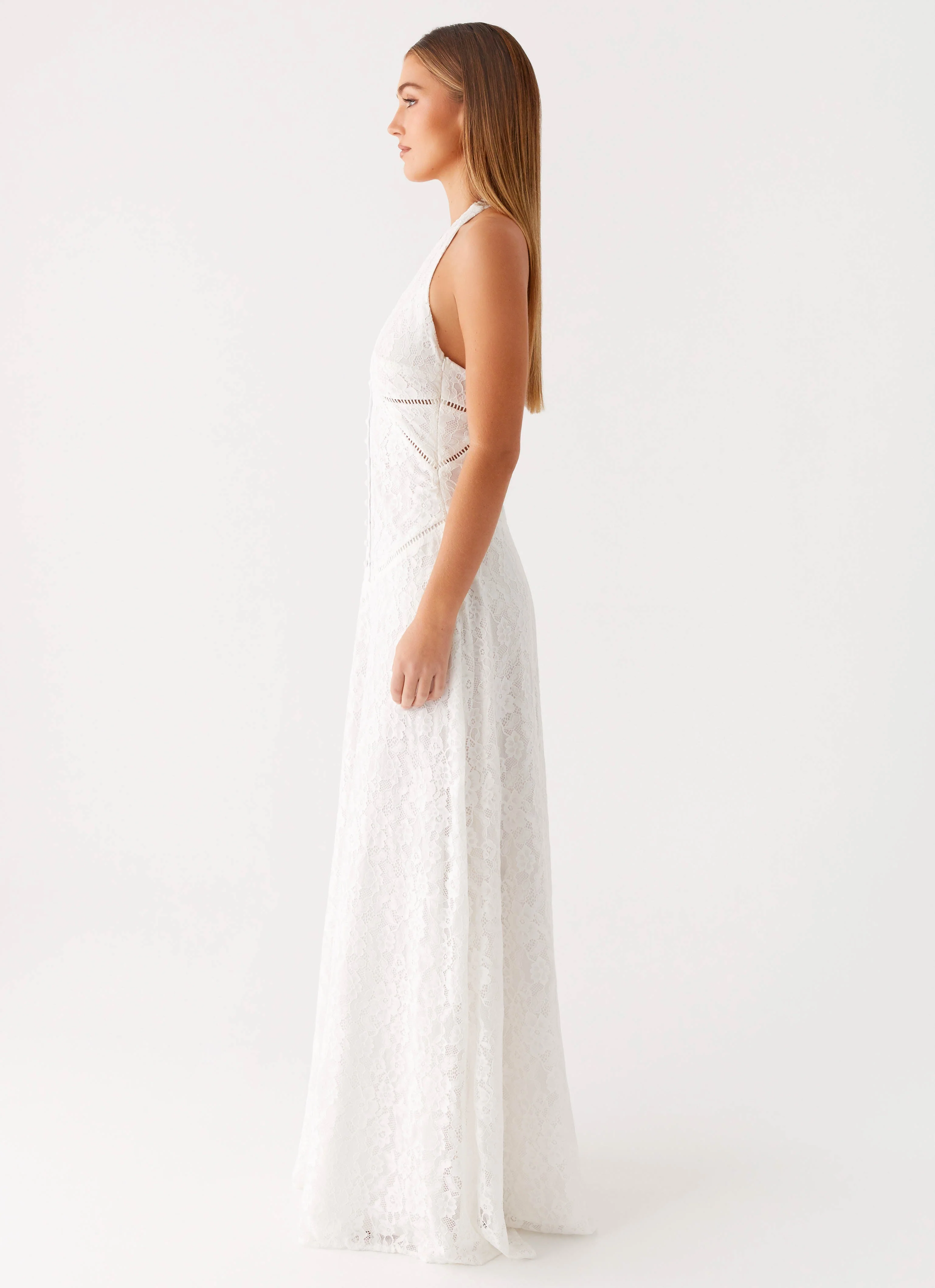 Ember Valley Cotton Maxi Dress - Ivory - Image 2