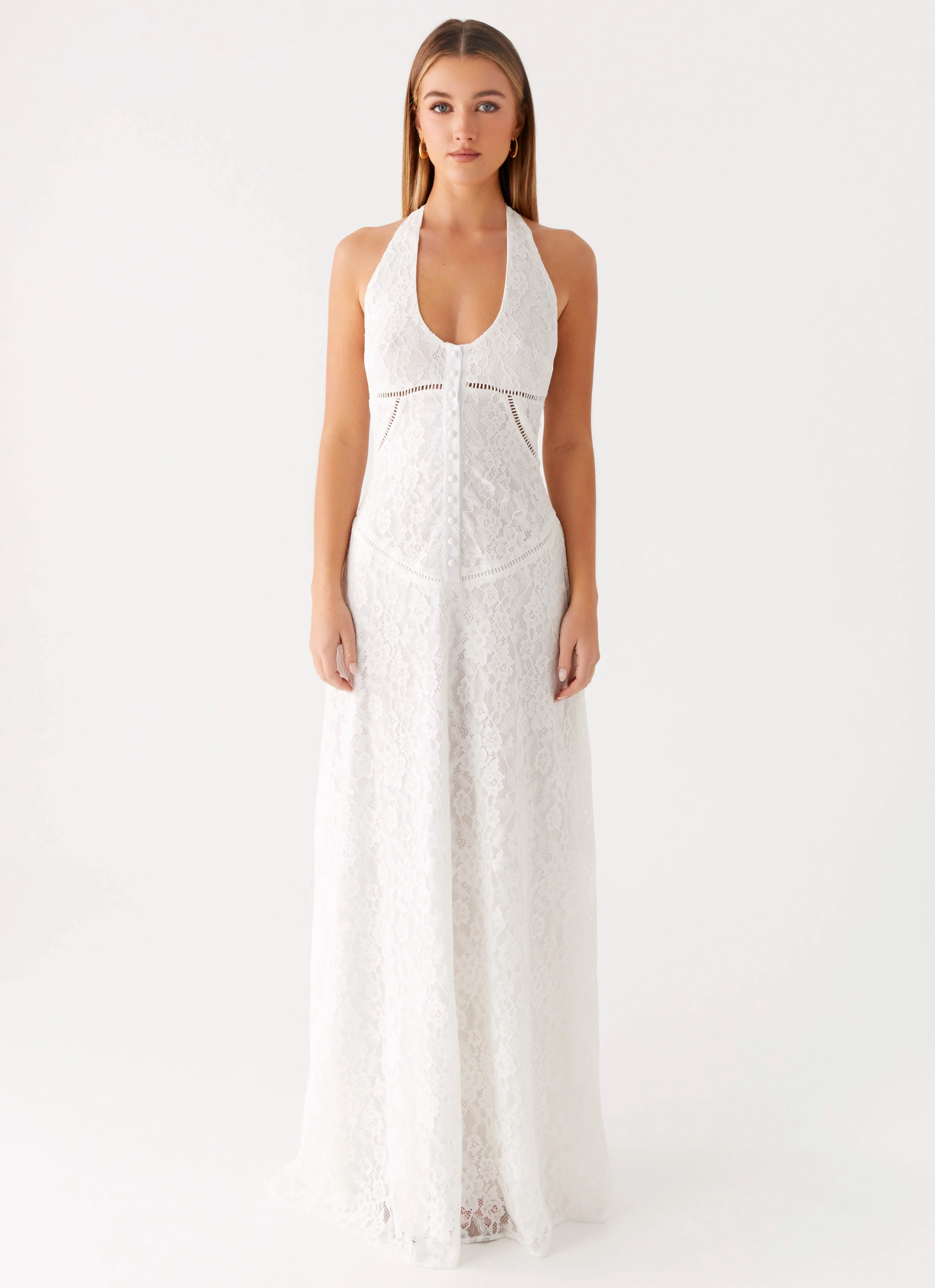 Ember Valley Cotton Maxi Dress - Ivory - Image 5
