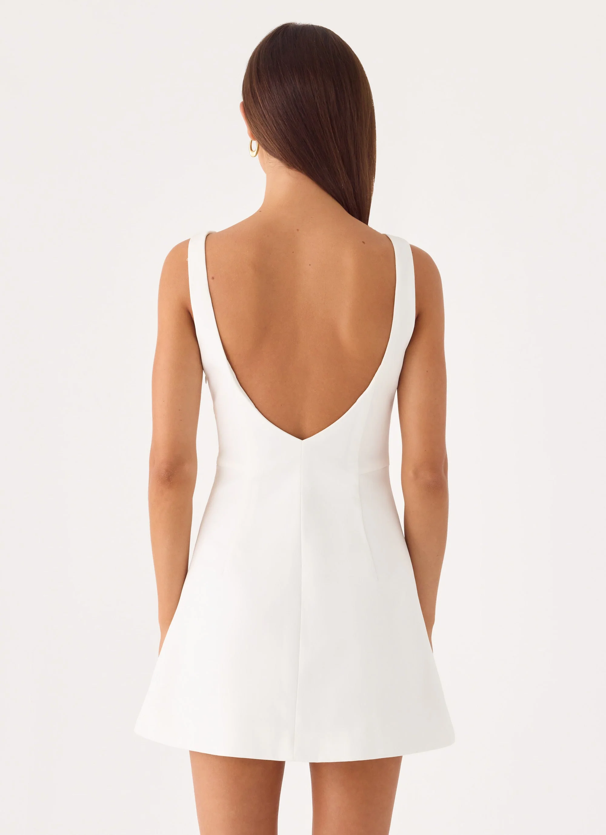 Lalita Mini Dress - White - Image 4