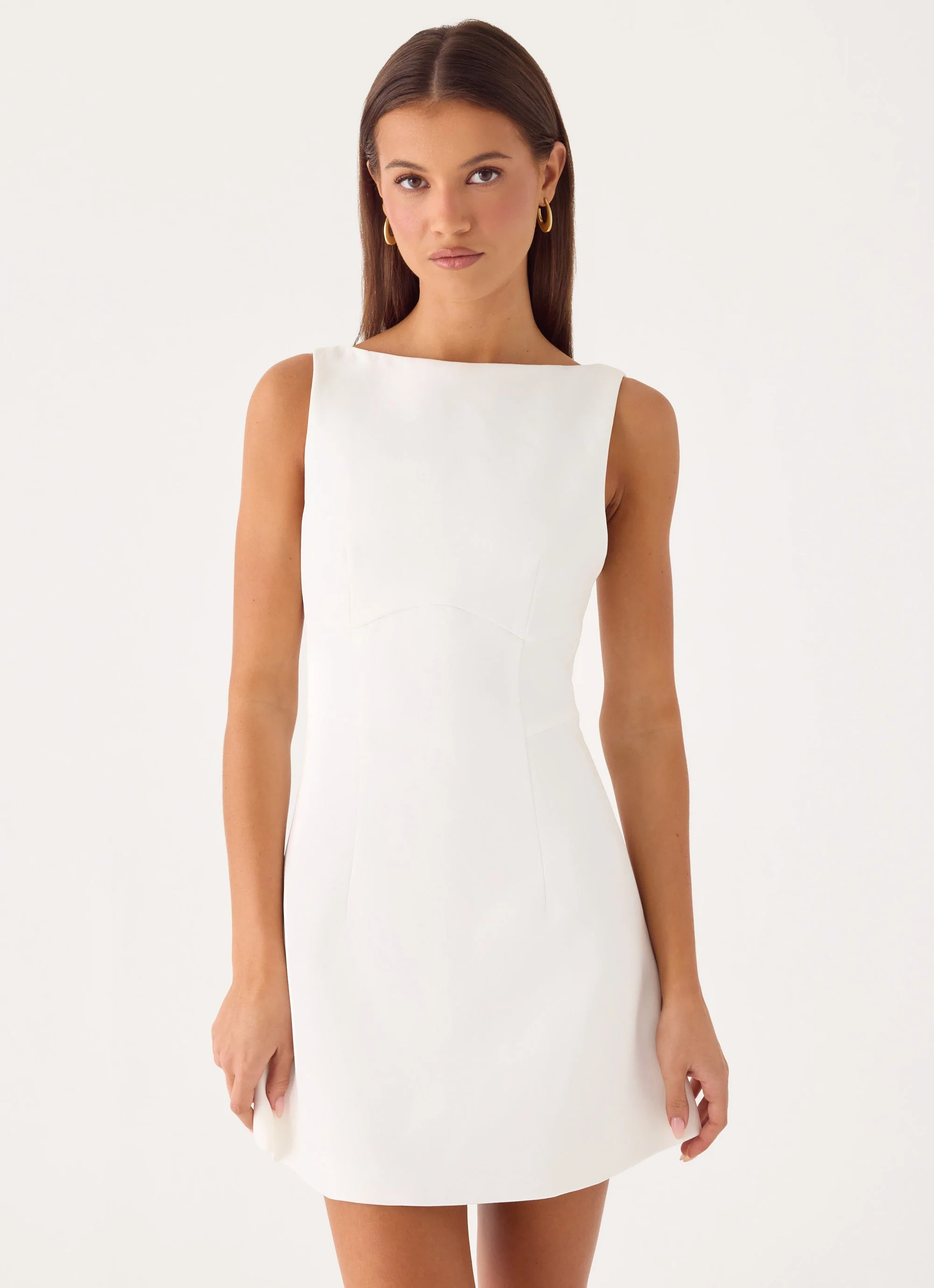Lalita Mini Dress - White - Image 6