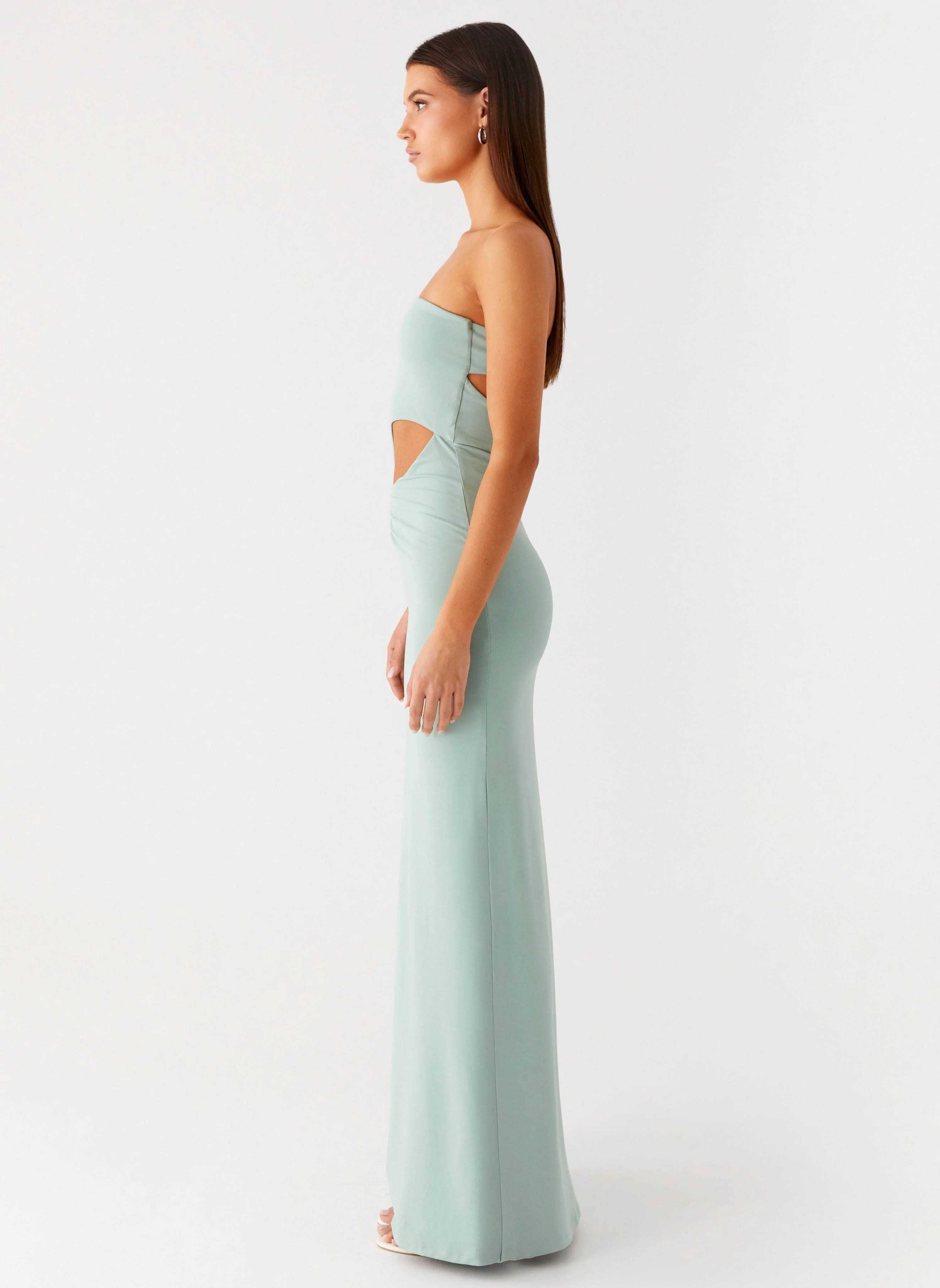 Laurella Maxi Dress - Sage - Image 3