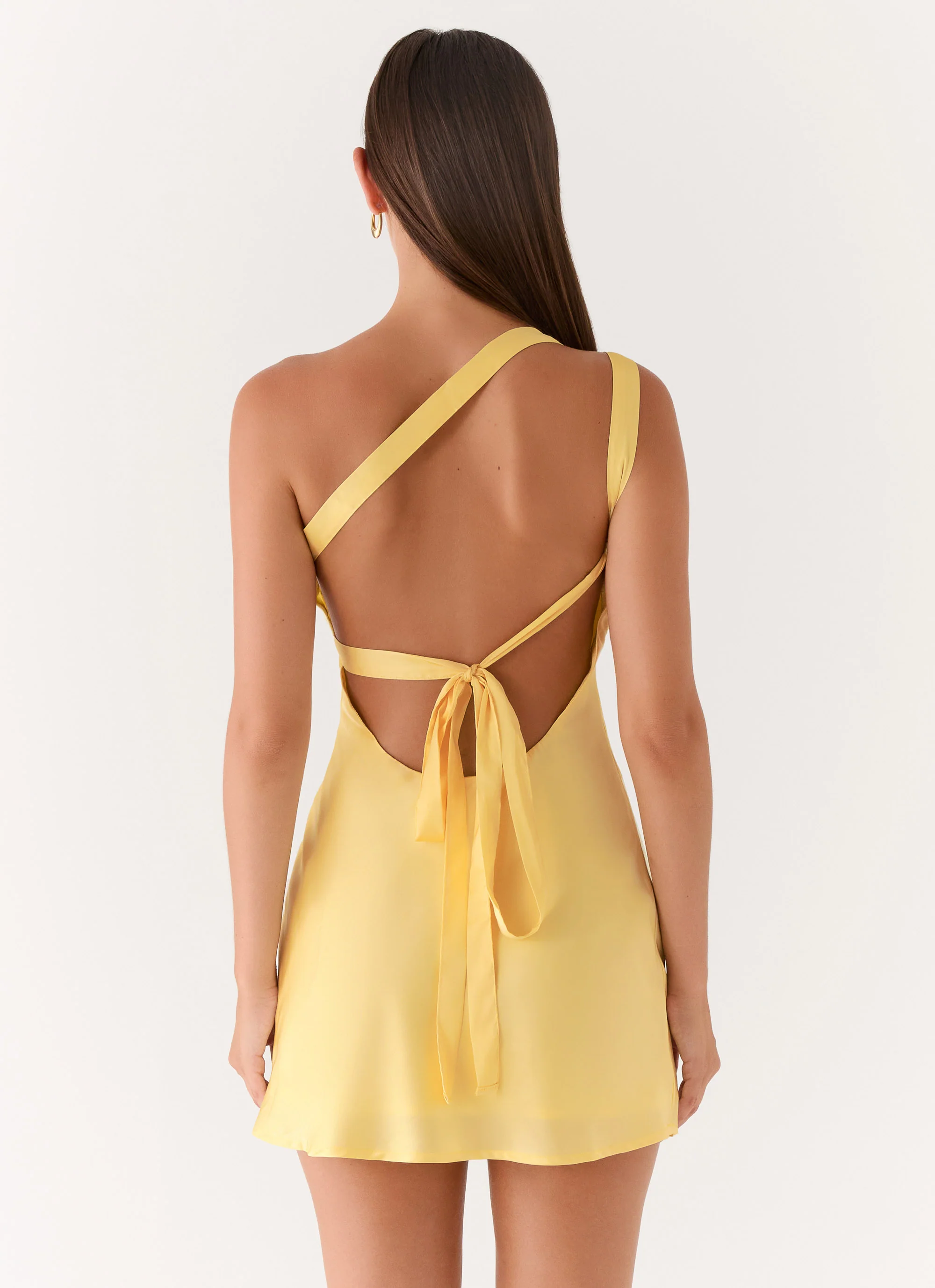 Lights Out Mini Dress - Yellow - Image 3