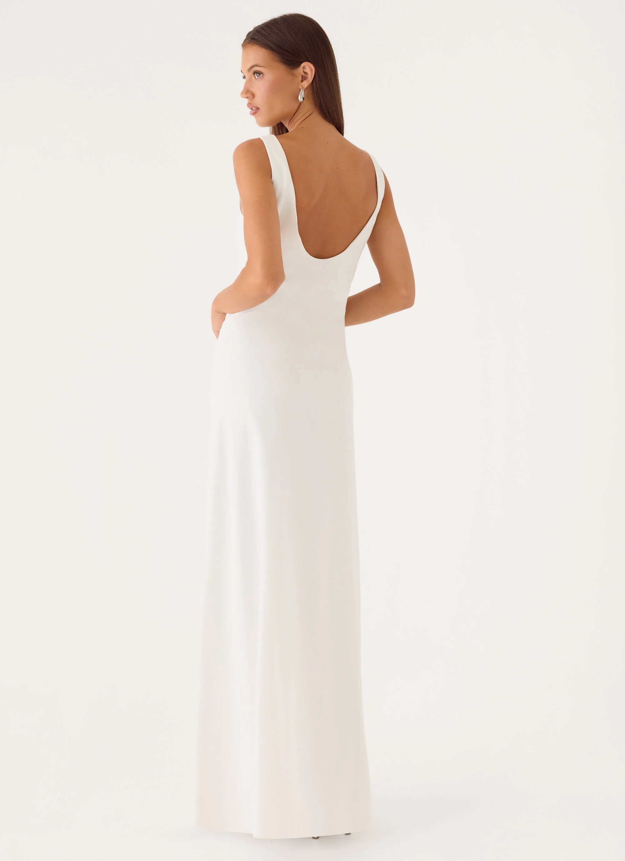 Maysie Maxi Dress - White - Image 6