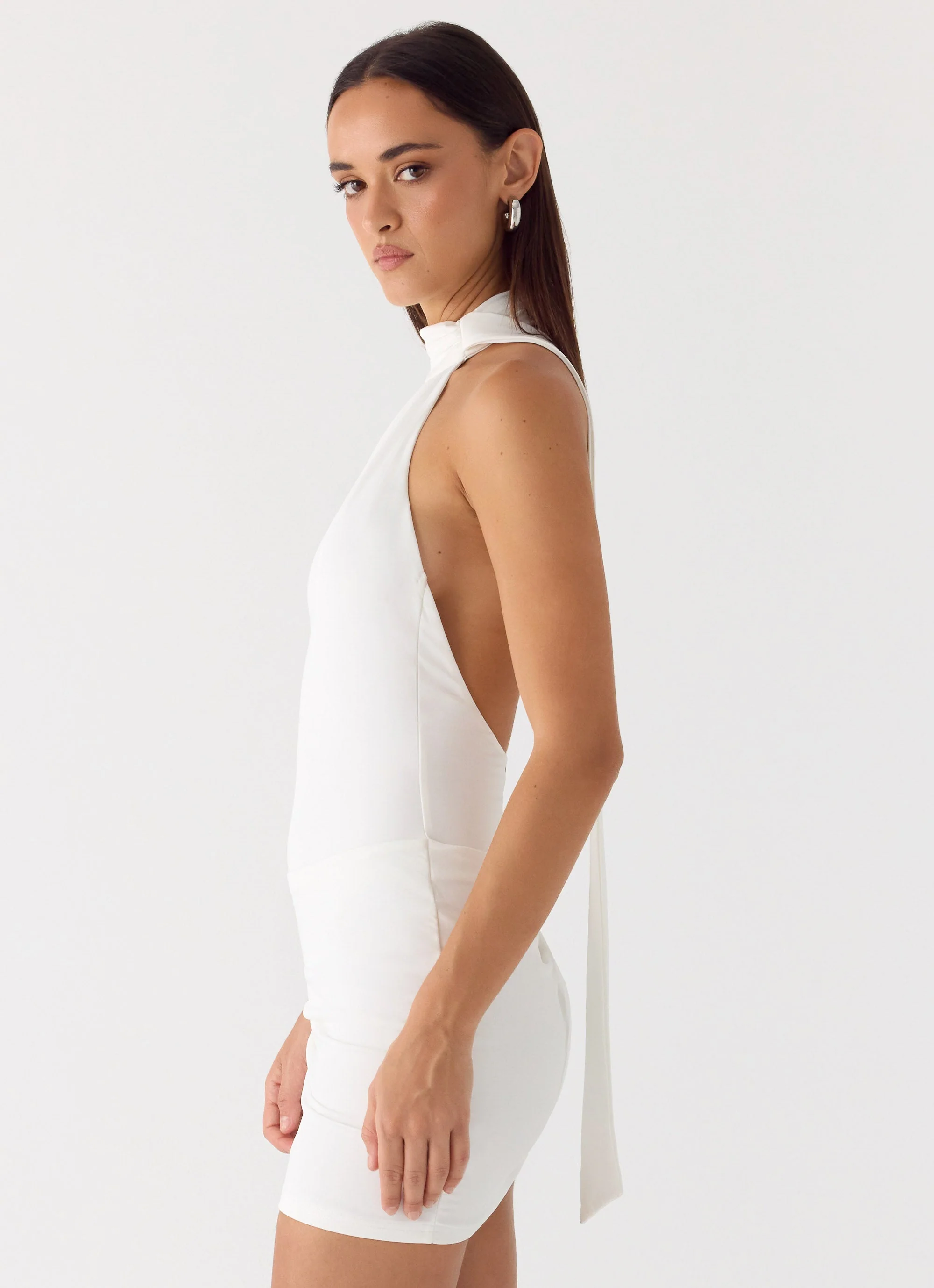 On My Way Mini Dress - White - Image 5