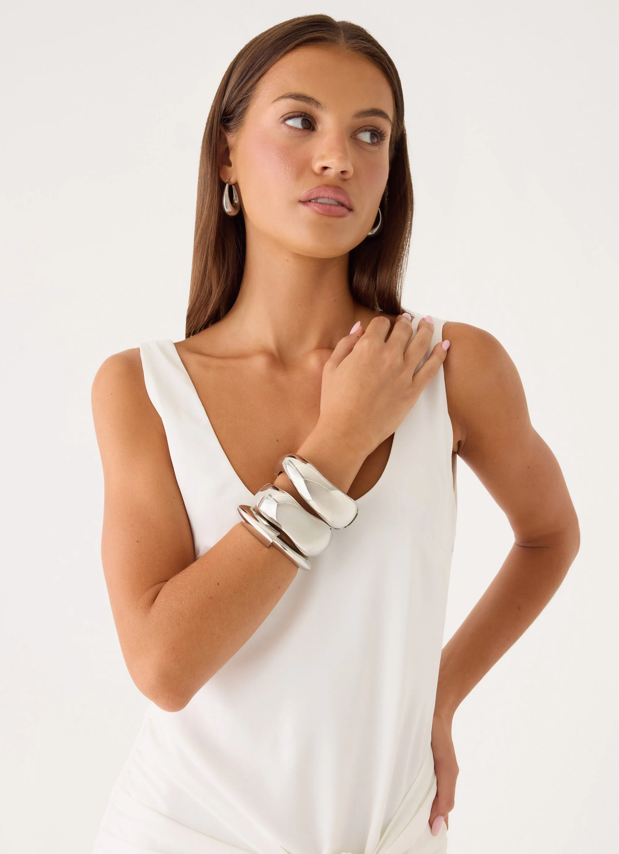 Rule Breaker Bracelets - Silver - Image 3