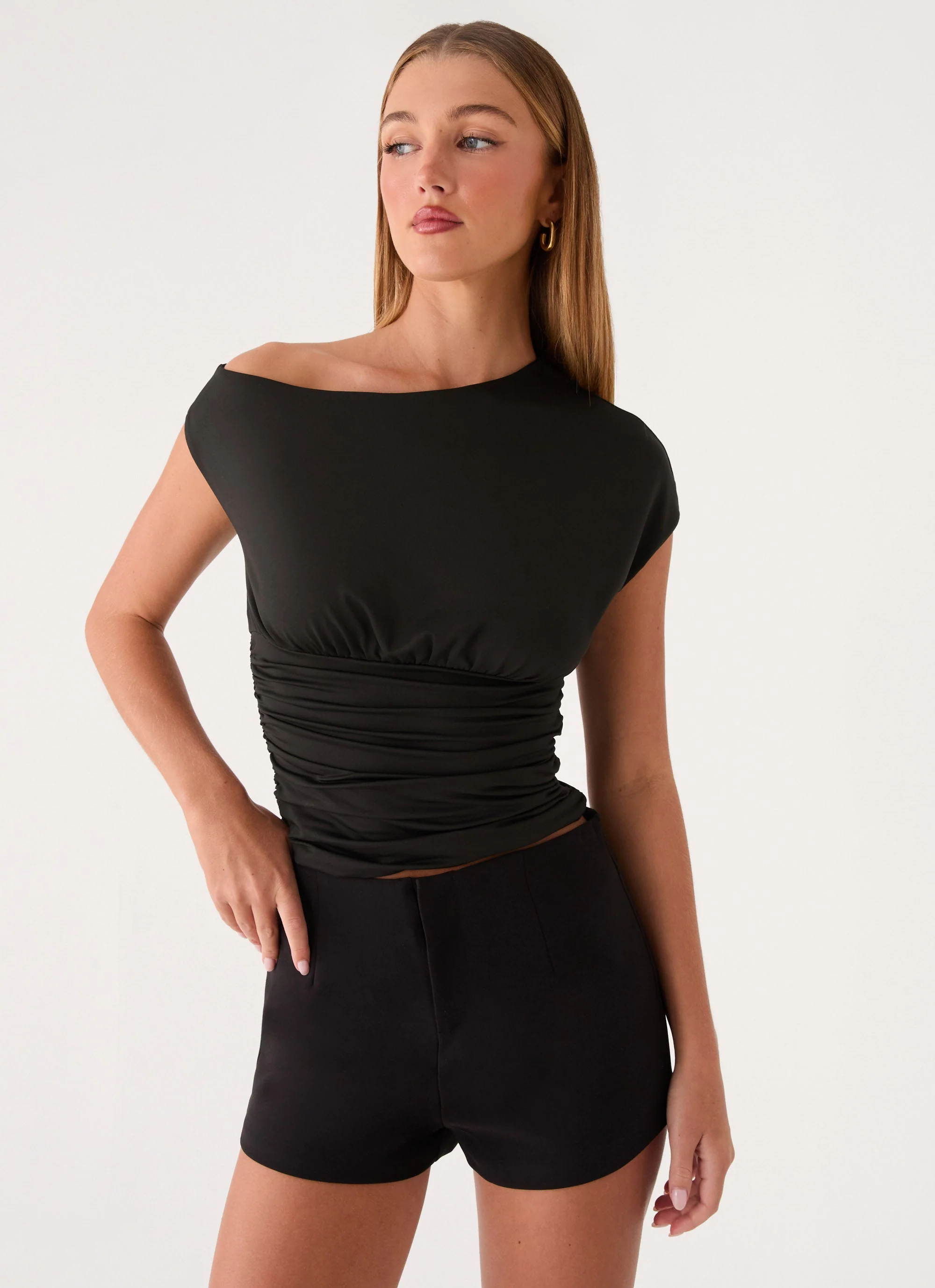 Staying In Shorts - Black - Image 6